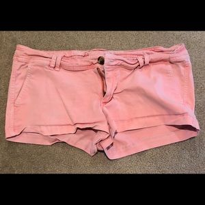 Pink short shorts